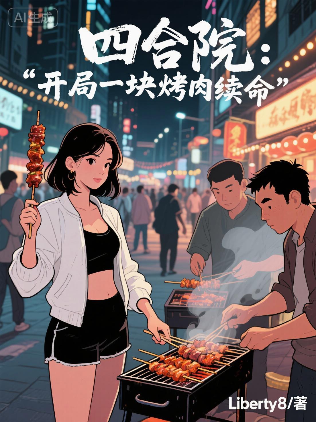 洪荒：石矶白骨洞内修玄功封面